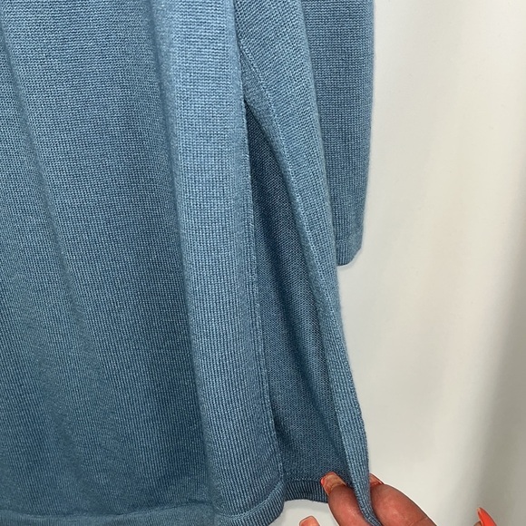 J. Jill popover tunic side slits long sleeve Sz XS - Picture 9 of 12